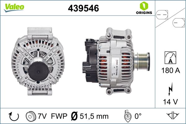 Alternator VALEO 439546