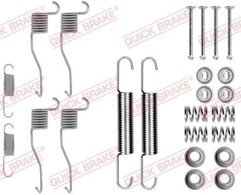 Zestaw akcesoriów, szczęki hamulcowe QUICK BRAKE 105-0639R