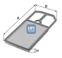 Filtr powietrza UFI 30.184.00