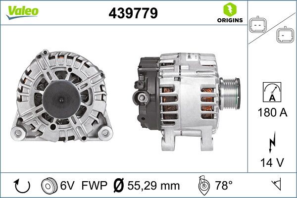 Alternator VALEO 439779
