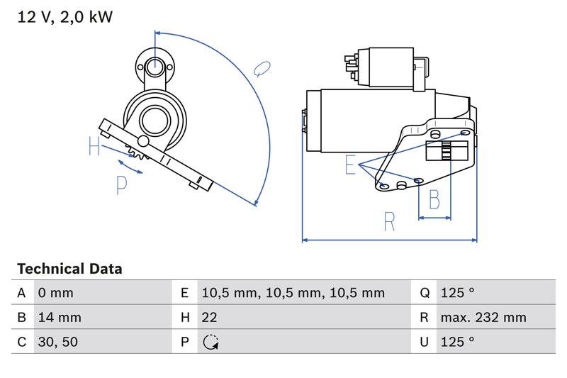 Rozrusznik BOSCH 0 986 024 710