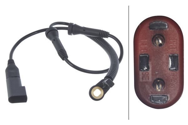 Czujnik, prędkość obrotowa koła HELLA 6PU 010 039-821