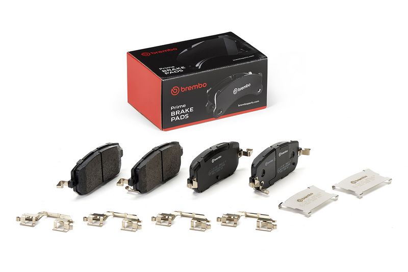 Zestaw klocków hamulcowych, hamulce tarczowe BREMBO P 49 067