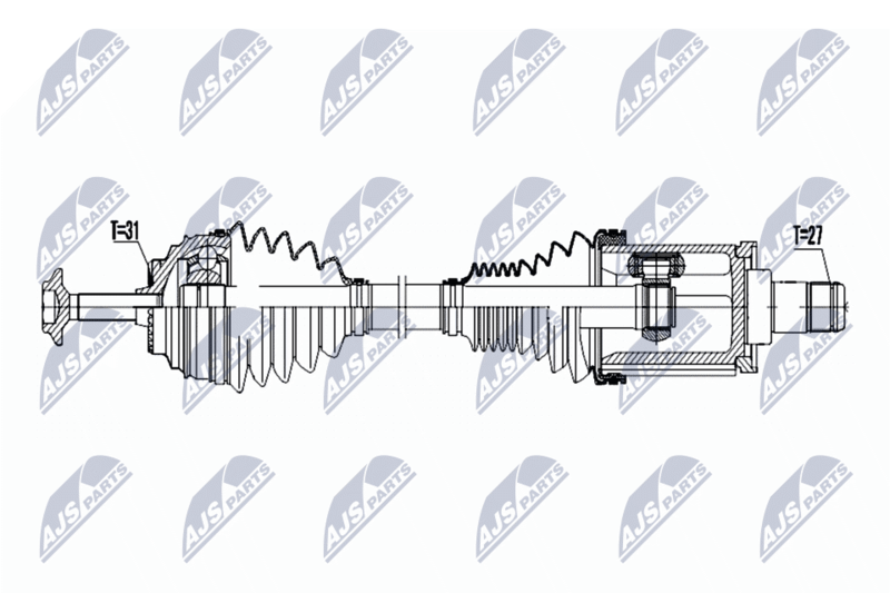 Wał napędowy NTY NPW-BM-049