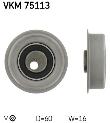Rolka napinacza, pasek rozrządu SKF vkm 75113
