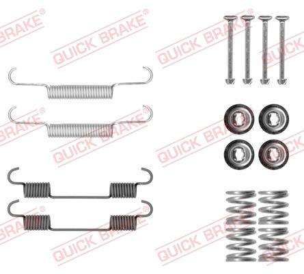 Zestaw akcesoriów, szczęki hamulcowe hamulca postojowego QUICK BRAKE 105-0897