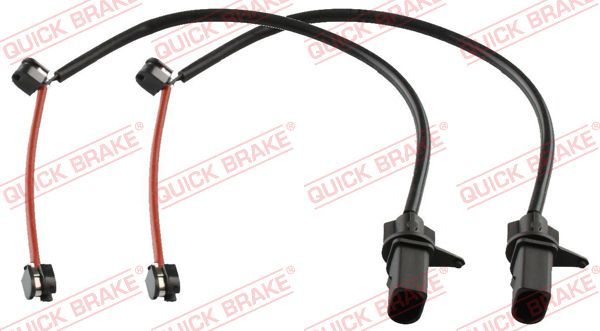 Styk ostrzegawczy, zużycie okładzin hamulcowych QUICK BRAKE WS0371A