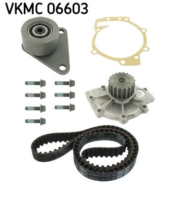 Pompa wody + zestaw paska rozrządu SKF VKMC 06603