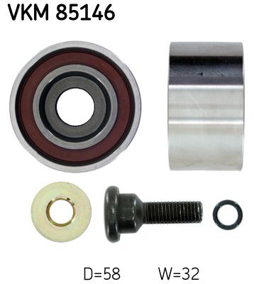 rolka kierunkowa / prowadząca, pasek rozrządu SKF VKM 85146