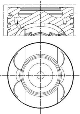 Tłok MAHLE 001PI00189000