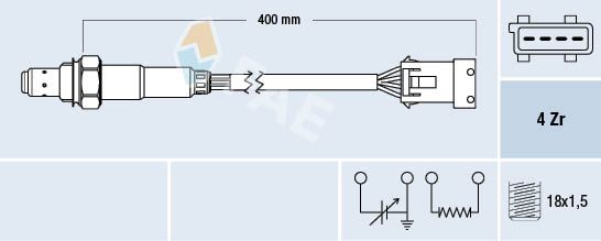 Sonda lambda FAE 77211