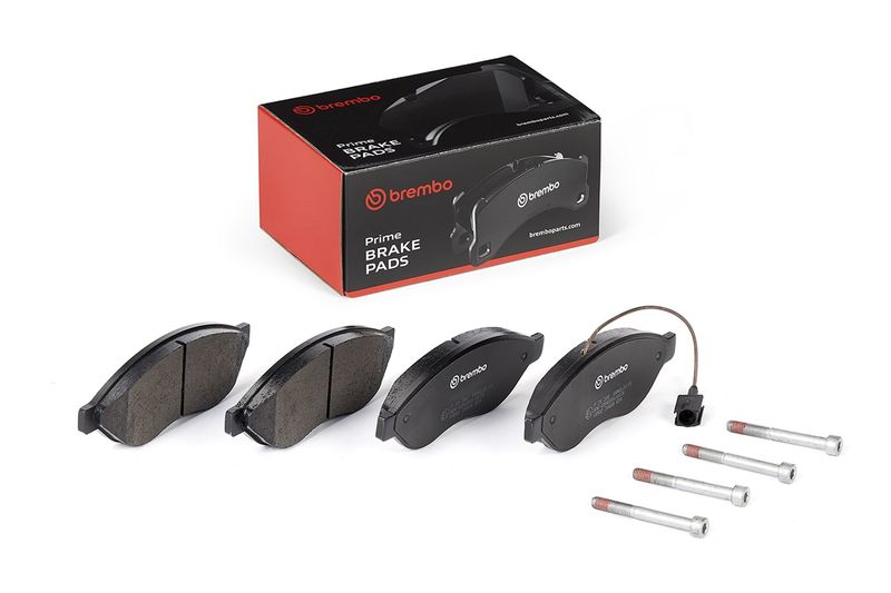 Zestaw klocków hamulcowych, hamulce tarczowe BREMBO P 23 200