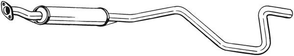 Tłumik środkowy BOSAL 286-071
