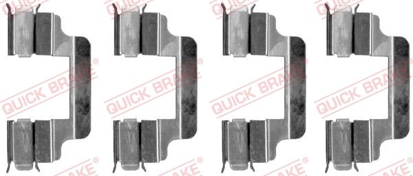 Zestaw akcesoriów, klocki hamulcowe QUICK BRAKE 109-1230