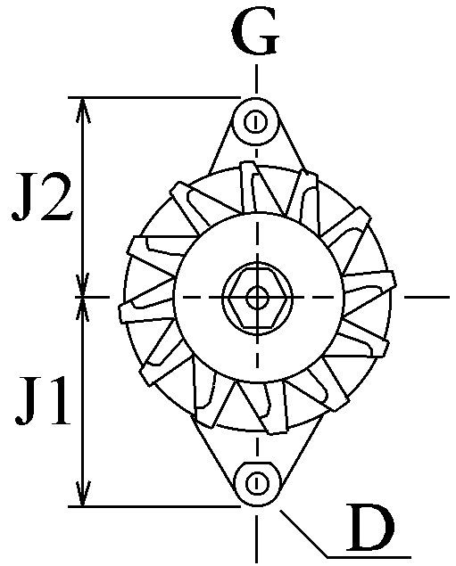 Alternator HC-CARGO F032111483