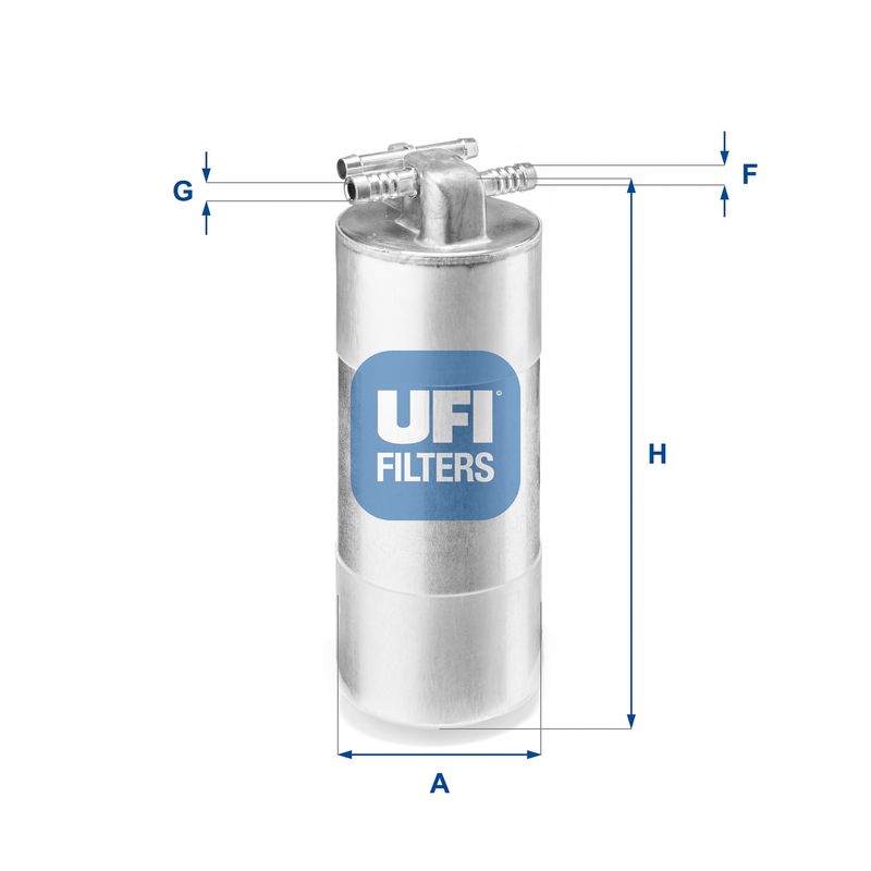 Filtr paliwa UFI 31.953.00