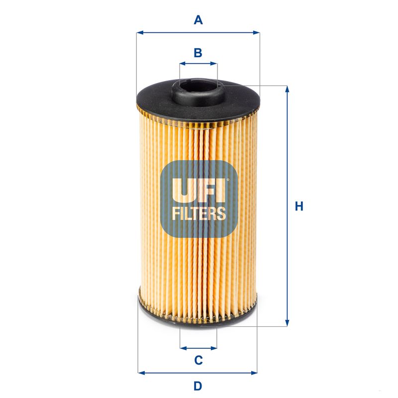 Filtr oleju UFI 25.038.00