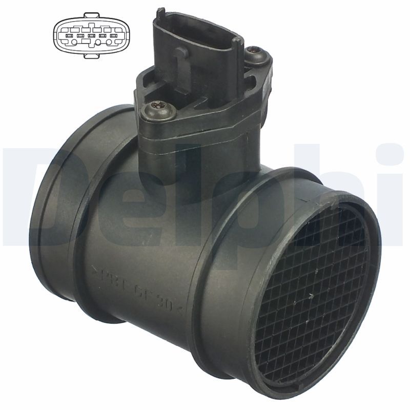 Przepływomierz masowy powietrza DELPHI af10274-12b1