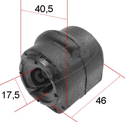 Zawieszenie, stabilizator CORTECO 80000453