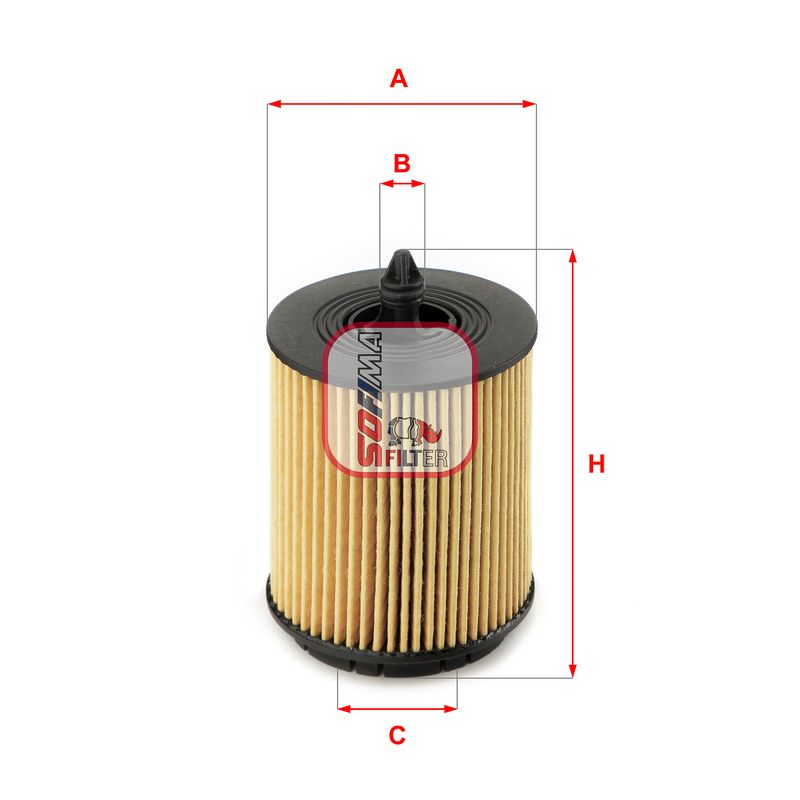 Filtr oleju SOFIMA S 5024 PE