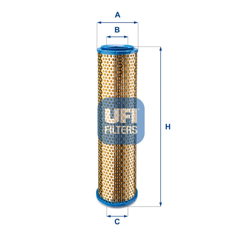 Filtr powietrza UFI 27.729.00