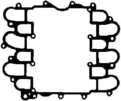 Uszczelka, kolektor dolotowy CORTECO 450551P
