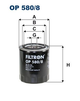 Filtr oleju FILTRON op 580/8