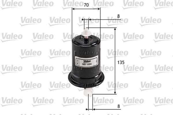 Filtr paliwa VALEO 587024