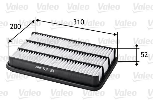 Filtr powietrza VALEO 585301