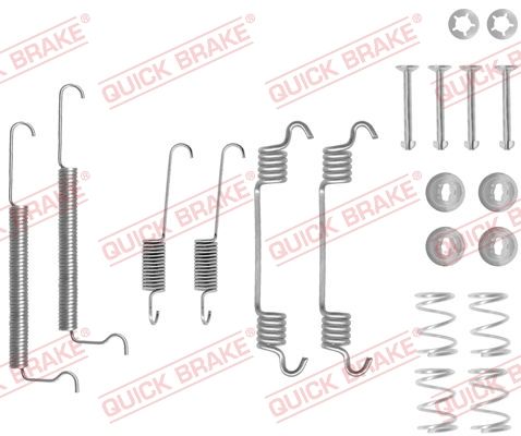 Zestaw akcesoriów, szczęki hamulcowe QUICK BRAKE 105-0709