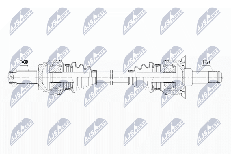 Wał napędowy NTY NPW-BM-095