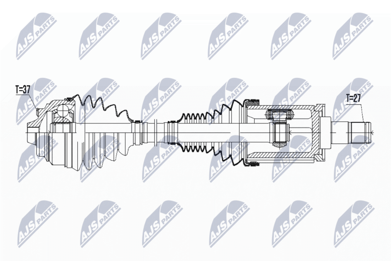 Wał napędowy NTY NPW-BM-045