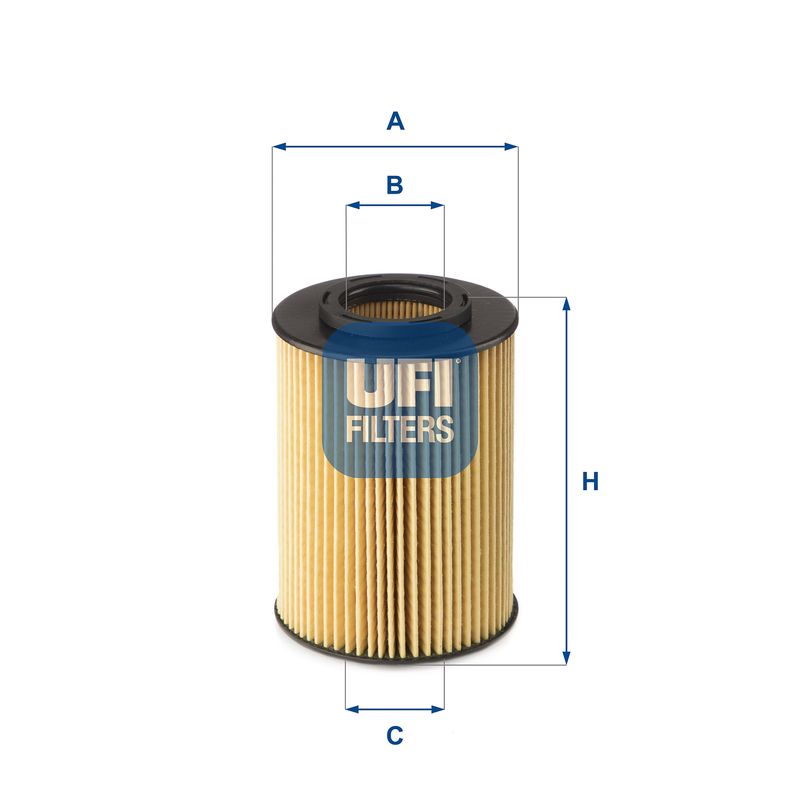 Filtr oleju UFI 25.075.00