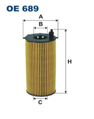 Filtr oleju FILTRON oe 689