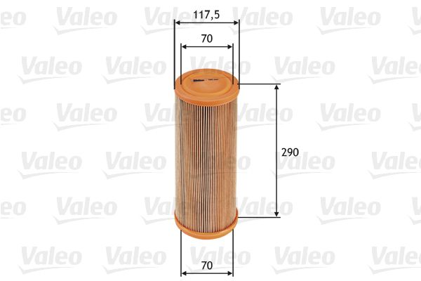 Filtr powietrza VALEO 585707