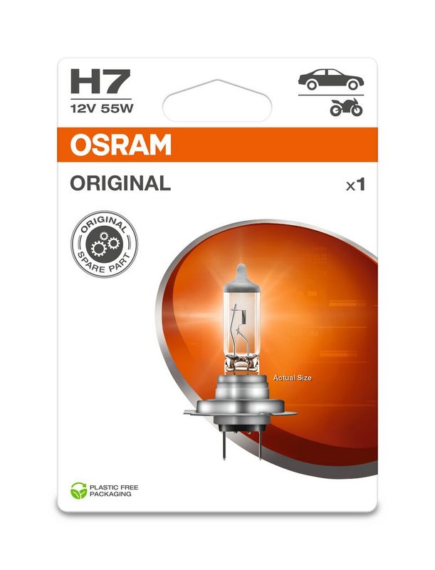 Żarówka, reflektor dalekosiężny OSRAM 64210-1BL