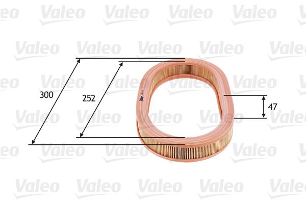 Filtr powietrza VALEO 585674