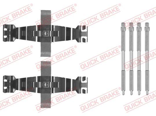 Zestaw akcesoriów, klocki hamulcowe QUICK BRAKE 109-0022