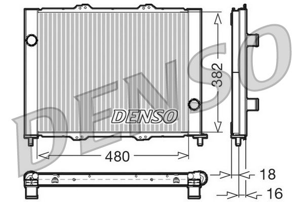 Moduł chłodzący DENSO DRM23099