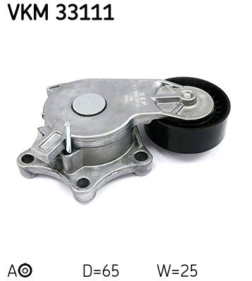 Rolka napinacza, pasek klinowy wielorowkowy SKF VKM 33111