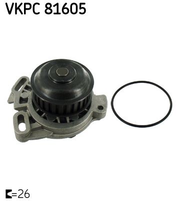 Pompa wody, chłodzenie silnika SKF VKPC81605