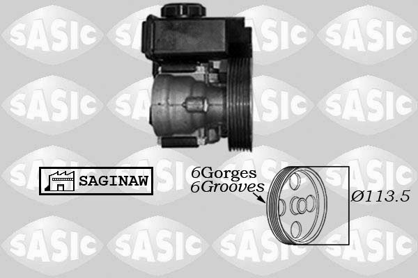 Pompa hydrauliczna, układ kierowniczy SASIC 7070008