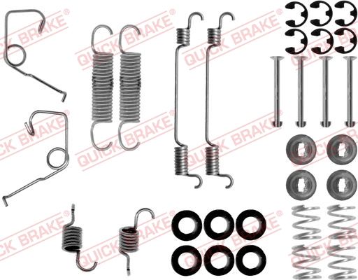 Zestaw akcesoriów, szczęki hamulcowe QUICK BRAKE 105-0705