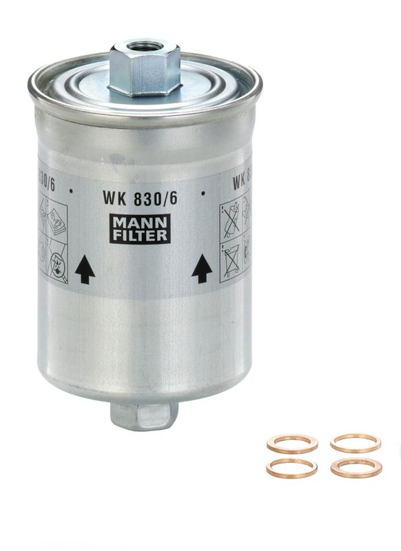 Filtr paliwa MANN-FILTER WK830/6X