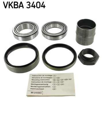 Zestaw łożysk koła SKF VKBA 3404