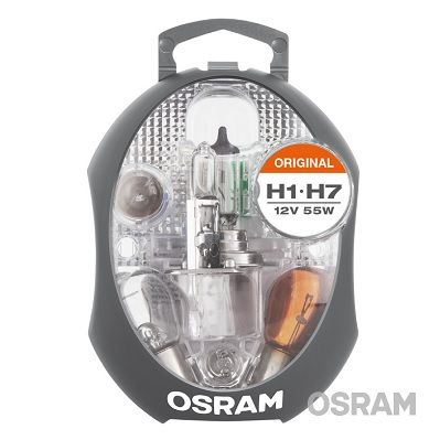 Zestaw, żarówki OSRAM CLK H1/H7