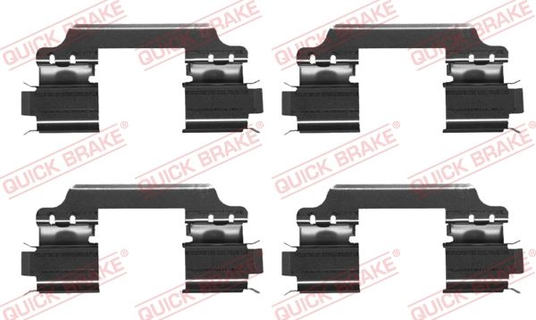 Zestaw akcesoriów, klocki hamulcowe QUICK BRAKE 109-1707