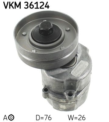 Rolka napinacza, pasek klinowy wielorowkowy SKF VKM 36124