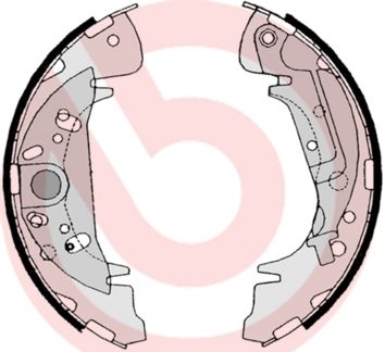 Zestaw szczęk hamulcowych BREMBO S 11 504