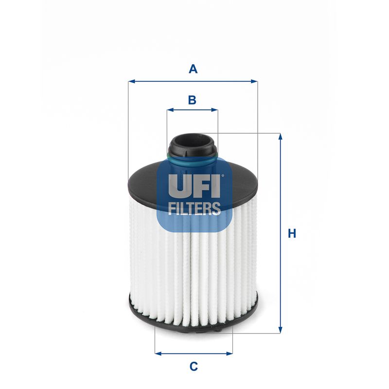 Filtr oleju UFI 25.139.00